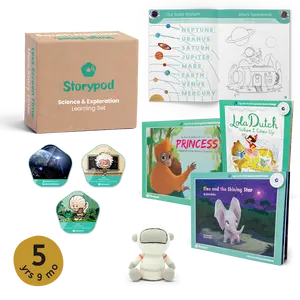 Science & Exploration Learning Set for the Storypod Audio Player