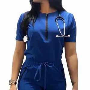 Royal ScrubWear-Nyah —Women’s Stylish Scrub Top | Lightweight Stretch Uniform Top for Medical Professionals