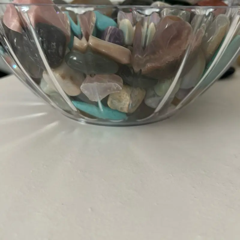 Mystery scoop of crystals