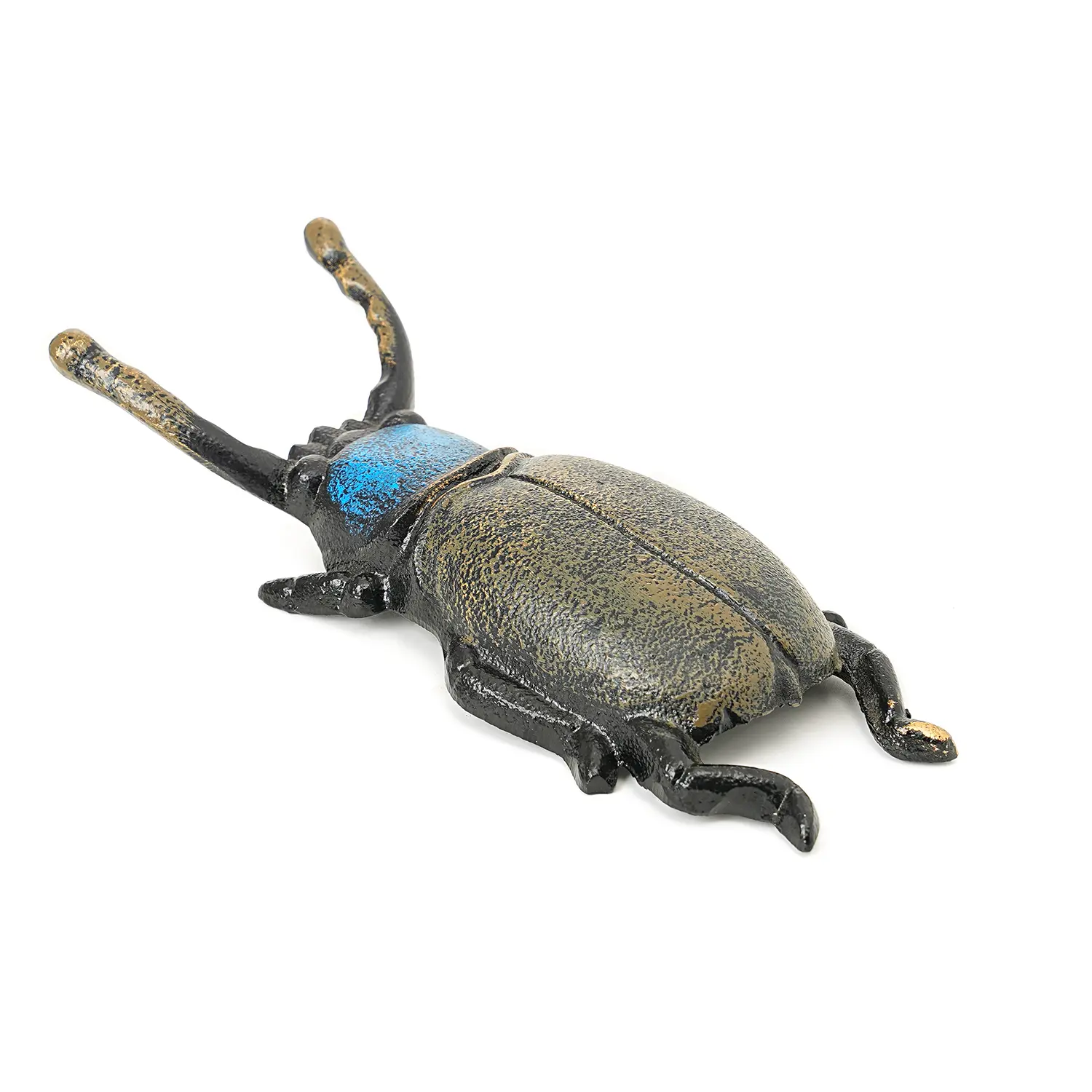 Sungmor Cast Iron Beetle Statue Boot Jack, Vintage Heavy Duty Boot Puller, Cowboy Boot Remover Helper, Rustic Shoe Jack Remover for Work Boots, Garden Boots, Home and Garden Decor Statue
