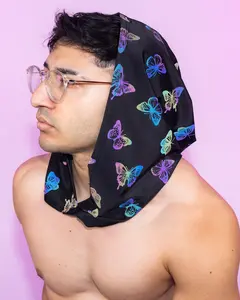 Flash Reflective Butterfly Hood