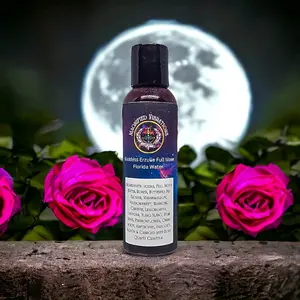 Goddess Erzulie Full Moon Florida Water for Romance, Passion, Commitment & More | Made with Herbs & Essential Oils | Hoodoo, Voodoo, Wicca,  Pagan |4 oz | Aromatherapy