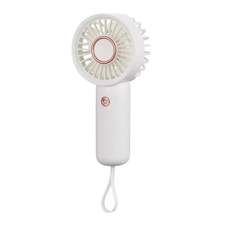 Mini Portable Handheld Fan, Small Personal Battery Powered Quiet Cooling Fan USB Rechargeable 3 Speed Adjustable Rechargeable Camping Fan for Outdoor Travel Patio Indoor Shop Men Women Adjustable Fans