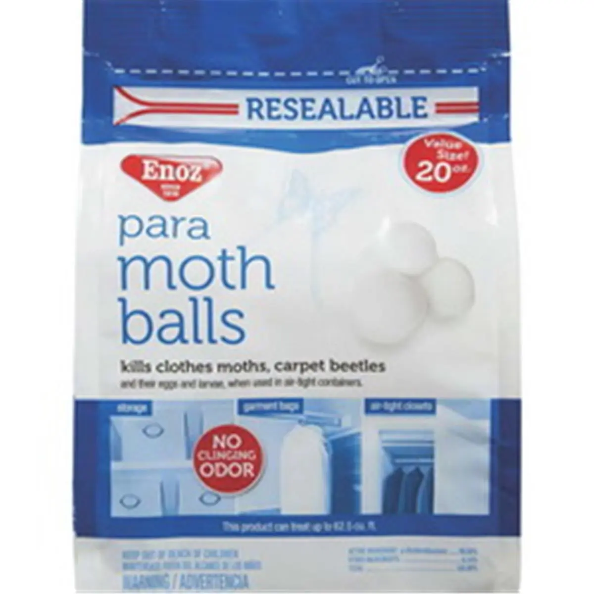 212 MAIN E320.6T 20 oz Moth Balls - Reptile & Amphibian Pet Supplies Cleaning Tool, Pest Control, No Clinging Odor, Clothes Protection