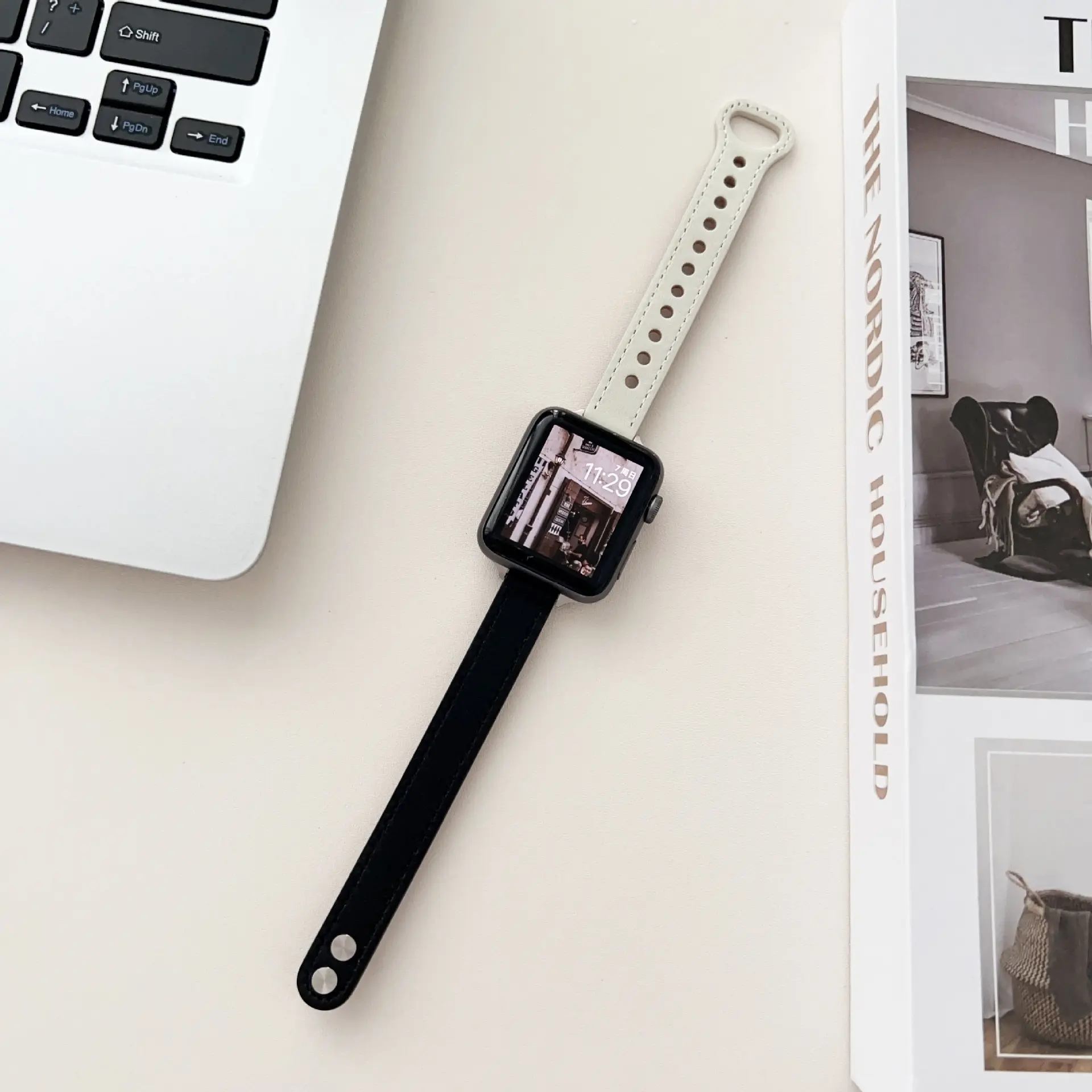 Compatible with Apple iWatch SE 10 9 Ultra 8 7 6 5 4 3 2 Watch Band Slim Genuine Leather Small Waist Women Compatible with Apple iWatch SE 10 9 Ultra 8 7 6 5 4 3 2 Watch Band Slim Genuine Leather Small Waist Women