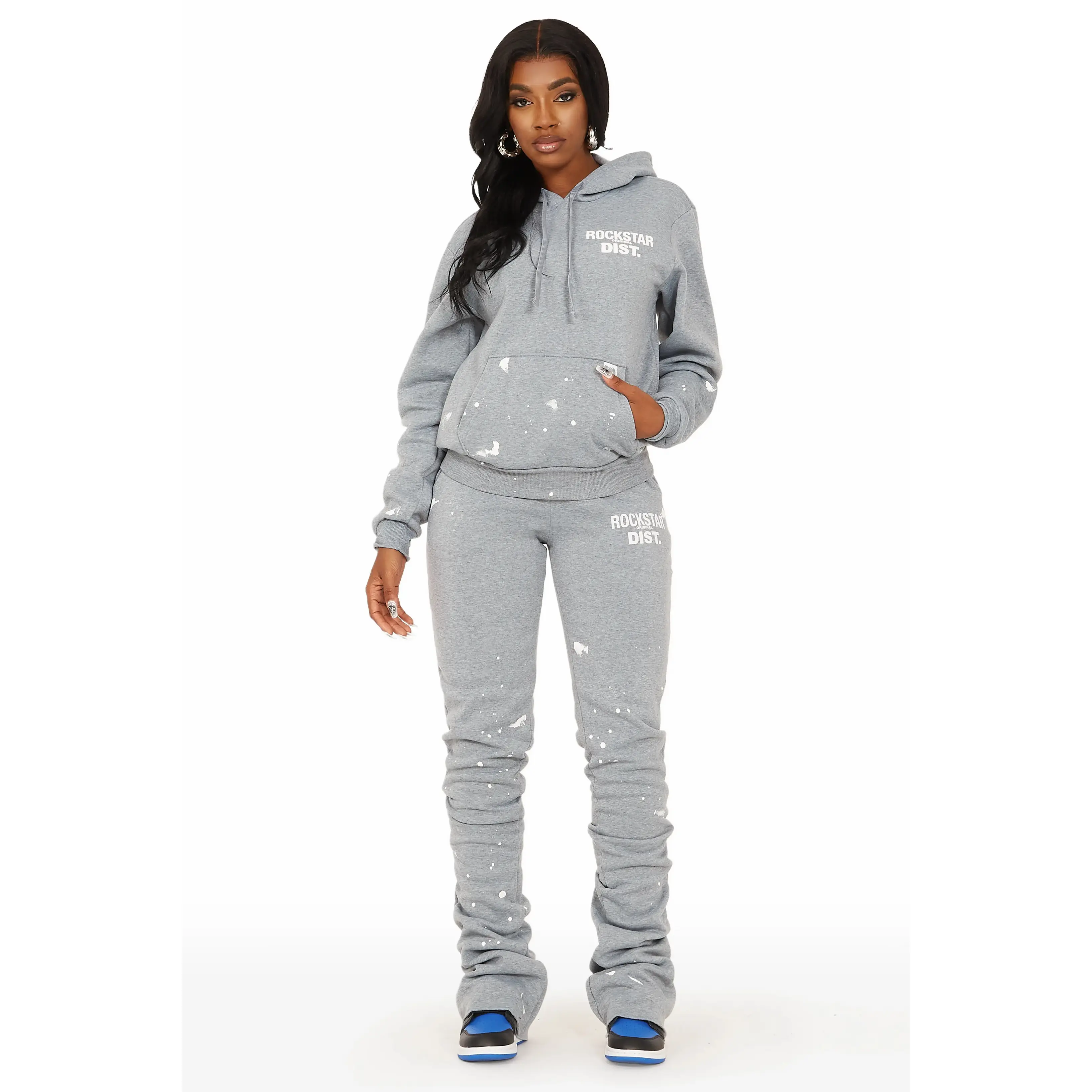 Hadley Heather Grey Super Stacked Trackset