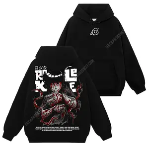 [Konoha Shop] Limited Rock Lee Sixth Gate Eight Gates - Naruto Shippuden #44 Hoodie T-Shirt Sweatshirt, Retro Vintage Unisex Graphic 90s Cotton, Gift For Wibu Ninja Shinobi , Anime Manga Y2K Streetwear
