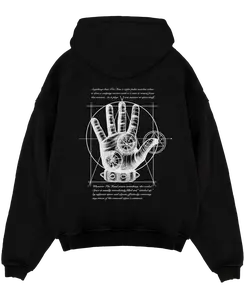 Za Hando JoJo’s Bizarre Adventure Anime Graphic Hoodie, Streetwear Pullover Hoodie For Anime Lover, Comfy Streetwear Outfit