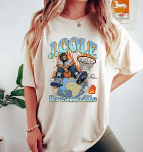 J Cole Dreamville Vintage T-Shirt, J Cole Shirt, Rap Hip Hop, J Cole Merch, Gift For Women and Man Unisex T-Shirt, Gift For Fan