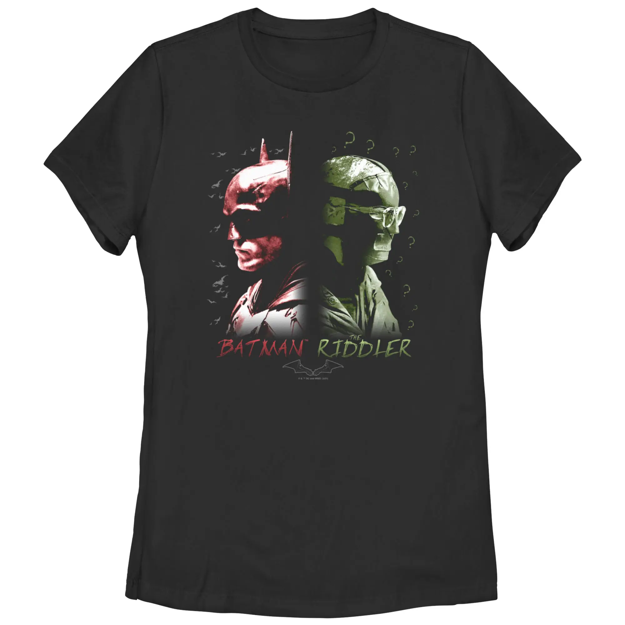 Women's The Batman Riddler Back to Back T-Shirt