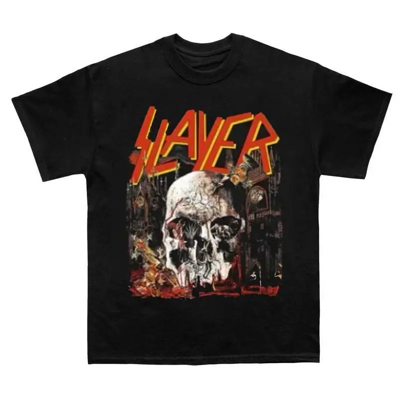 Slayer Distressed Vintage Gift For Fans T Shirt QK29707