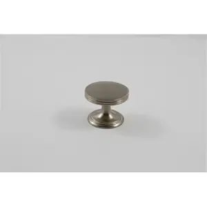 Residential Essentials  Mushroom Cabinet Knob- Satin Nickel