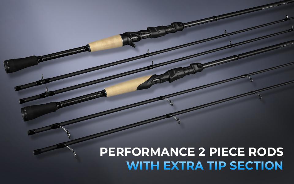KastKing Spartacus II Plus Spinning & Casting Rod, IM6 Graphite Blank, Twin-Tip 2-Piece, Zirconium Guides, No-Slip Grip SummerVibes KastKing Spartacus II Plus Spinning & Casting Rod, IM6 Graphite Blank, Twin-Tip 2-Piece, Zirconium Guides, No-Slip Grip SummerVibes