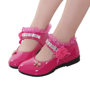 Fashionable bow design, cute princess Mary Jane flats, suitable daily wear and parties in all seasons