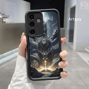 Phone case for Samsung S24 ultra plus S25 S23 S22 Ultra Plus Dragon Convergence Advanced fashion gift Shockproof Silicone TPU Bumper Drop Protection Soft Cover