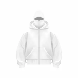 Fleece-lined Double Hooded Sweater