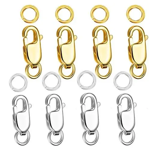 8pcs Gold and Silver