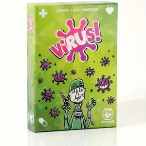 Virus 1 2 3 Board Game - An Infectious and Fun Theme Card Game for Family Entertainment and Party Game Nights