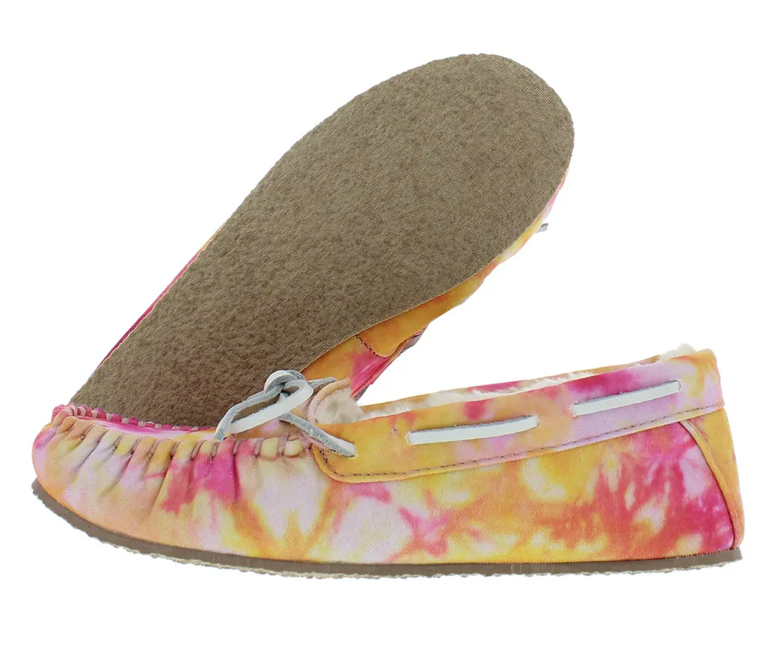 Minnetonka Tie Dye Carrie Womens Shoes