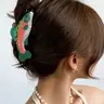 Cute Trout Polka Dot Hair Claw Clip, Women's Daily Party Styling Accessory, Simple Design, Perfect for Everyday Wear, Fashion Hair Accessories, Hair Clips Cute, Hairclip