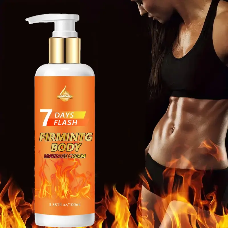 Warming Body Firming Massage Cream – Suitable for the entire body; smooths skin and improves sagging contours. Deeply softens and smooths the skin while soothing areas with loose, rough texture. Easy to spread and absorbs quickly.