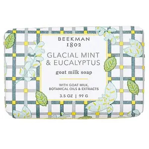 Beekman 1802 Goat Milk Glacial Min Eucalyptus Goat Milk 3.5oz Bar Soap