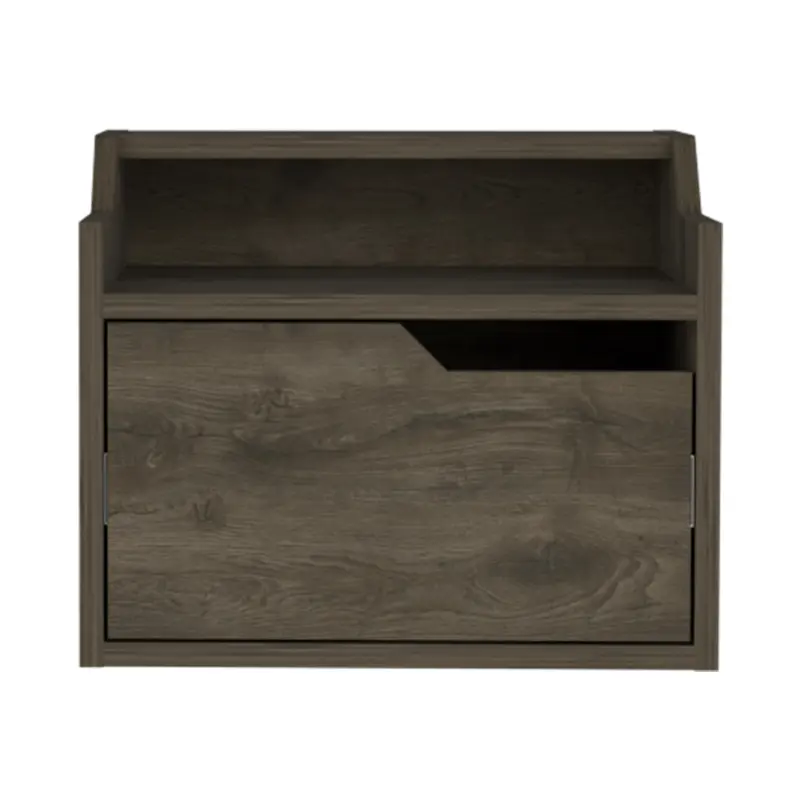 Floating Nightstand Chester Bedroom Dark Brown