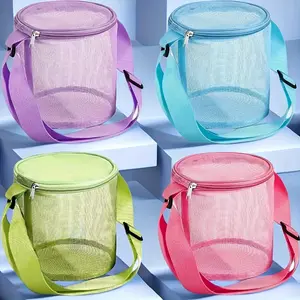nylon shell storage bag, can be used for beach storage, home toy storage, pet outing Organiser Water Proof Mixed Color