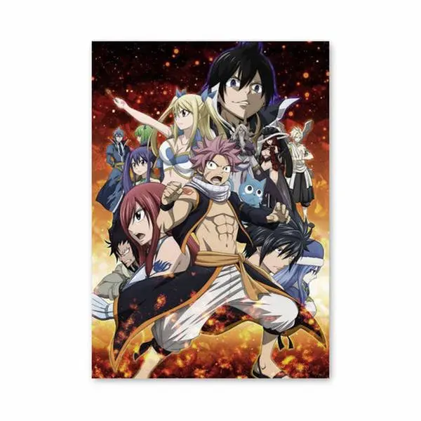 Fire Fairy Tail Poster