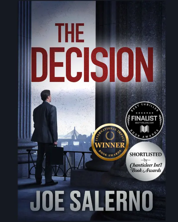 Joe Salerno The Decision Book 1 in the MJ Fernandez Thriller Series Award Winning Legal Drama