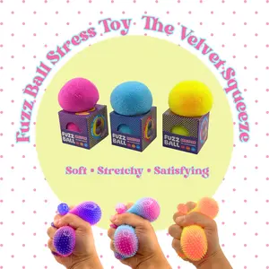 Fuzz Ball Stress Toy Maltose The Velvet Squeeze
