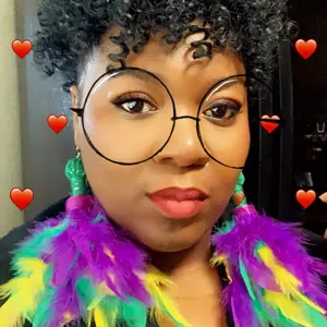 Mardi Gras feather set