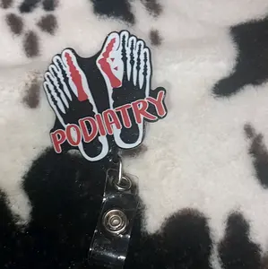 Podiatry Name Badge Reel