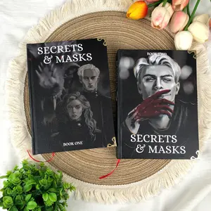 Secrets & Masks Hardcover Book Set, Fan-Inspired Book, Dark Romance Fantasy Collection, Aesthetic Book Lover Gift
