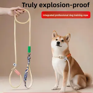 Adjustable Pet Cat and Dog Leash - Portable and Convenient for Outdoor Pet Walking