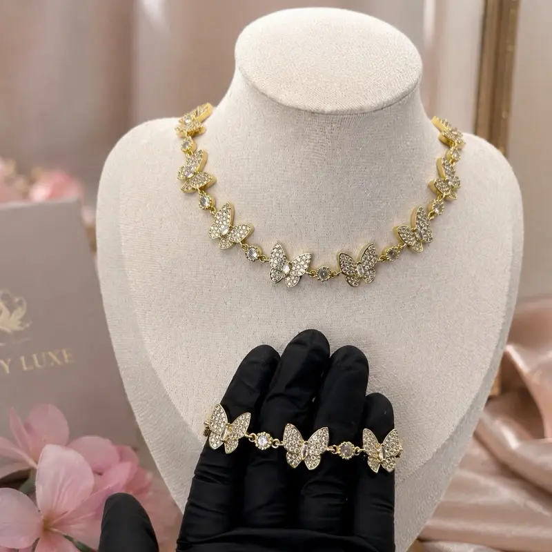 Golden Butterfly Set
