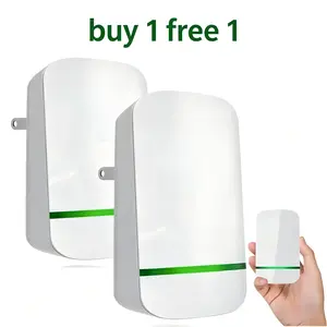 【summervibes】 2pcs Plug-In Power Box with US Plug 2026 Updated Design, Compatible with 90–250V Input Range Multi Plug Outlet