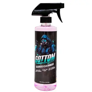Gottom - Glass Cleaner - Streak Free Glass for Window, Mirrors, Navigation Screens Ammonia Free Formulation Safe for Tint