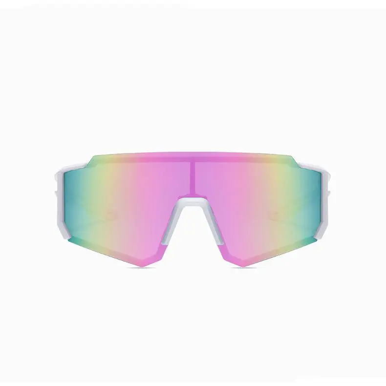 White Frame with pink lenses