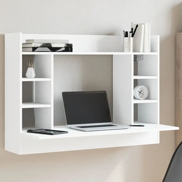 FlexDesk 41" Wall-Mounted Folding Desk FlexDesk 41" Wall-Mounted Folding Desk
