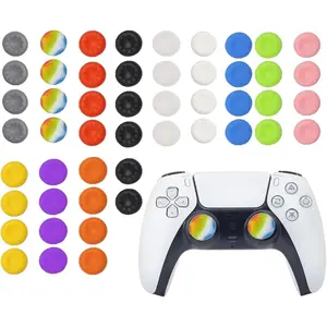 50PCS Silicone Thumb Grips for PS5 PS4, Joystick Caps Cover Analog Stick for Xbox 360, Xbox One, Xbox Series X/S,for Switch Pro Controller