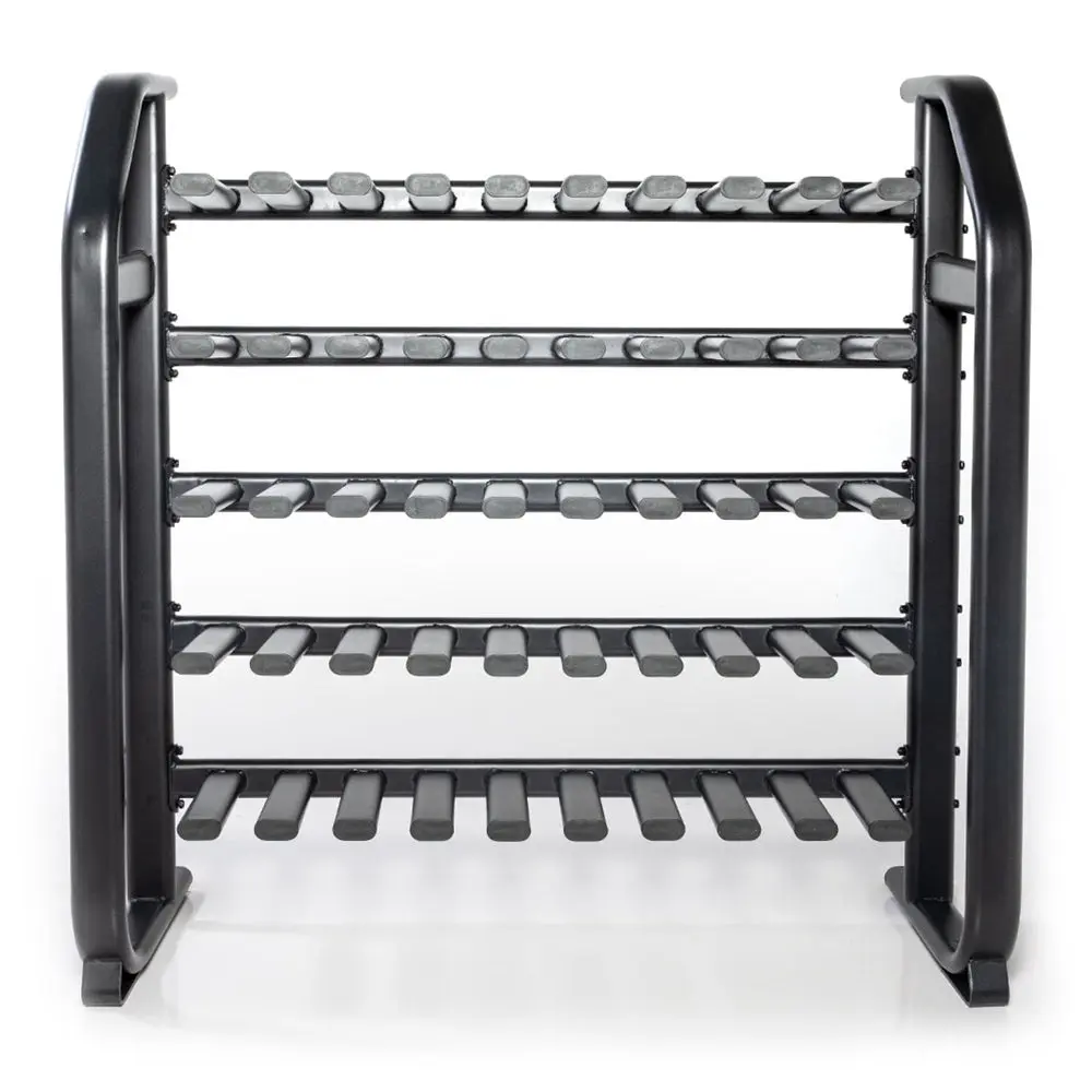 Power Systems Denali Series Vertical Dumbbell Rack, Multi-Tier Weight Stand for Home or Gym