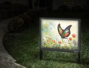 Delicate Butterfly Garden Decor Yardsy Starter Kit (Frame + 2 Inserts)