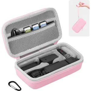 Pocket 3 Case, For Xtra Muse Portable Carrying Bag Protective Hard Storage Bag for   Pocket 3 Creator Combo/Xtra Muse Camera Accessories with Wrist and Carabiner ()