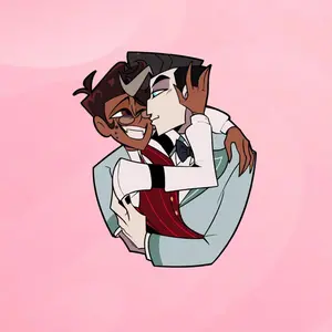 Human Radiostatic Pin Hazbin Hotel Acrylic Pin Cute Acrylic Accessories For Fan