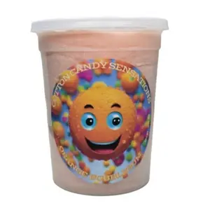 Orange Bubblegum Gourmet Cotton Candy - Cotton Candy Sensations 200+ Flavors