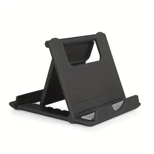 Square Folding Mobile Phone Holder, Foldable Desktop Phone Stand, Anti-slip Phone Holder for Home Office, Universal Phone Accessories for iPhone & Android, Cell Phone Mount, Smartphone