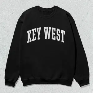Key West Sweatshirt Florida Collegiate Crewneck Sweater Unisex