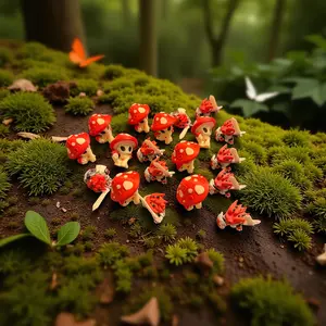 Mycelium Mushroom Monster Miniature RPG Tabletop Figurine for DnD Fantasy Wargaming Roleplaying Detailed Design Versatile Use
