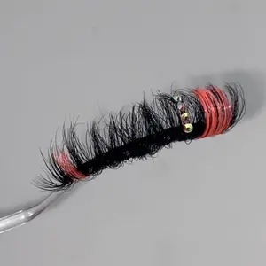 CHULADA Color Decal Rhinestones Eyelashes - Mimics Extensions Look, Natural Look, Stylish Design doll eyes eyelash